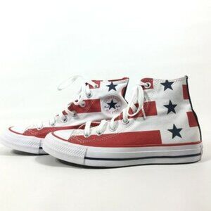 Converse Chuck Taylor All Star High Top Shoes Stars & Stripes Flag